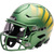 Oregon Ducks Green Wing NCAA Riddell Mid Size SpeedFlex Football Helmet Image