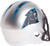 Carolina Panthers NFL Revolution Mini Pocket Pro Size Football Helmet Back Image