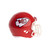 Kansas City Chiefs NFL Revolution Mini Pocket Pro Size Football Helmet Back Image
