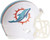Miami Dolphins NFL Revolution Mini Pocket Pro Size Football Helmet Side Image