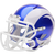 Los Angeles Rams 2026 Alternate On-Field Revolution Speed Mini Football Helmet Image