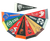 The new Pac 12 Conference Mini Pennant Set (League Set) All 8 Teams New for 2026