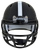 Wyoming Cowboys Matte Black Revolution SPEED Mini Football Helmet Front Image