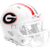 Georgia Bulldogs White Revolution SPEED Mini Football Helmet