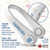 Ohio State Buckeyes NCAA Portable Bladeless Airflow Neck Fan