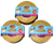 Mini Emoji Squishy Bun Squeezy Mystery Dumplings - New 2026 Rainbow Sugar Edition - 3 pack