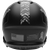 Detroit Lions NFL Salute to Service Version 5 Black Riddell Mini Speed Football Helmet Back Image