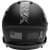 Chicago Bears NFL Salute to Service Version 5 Black Riddell Mini Speed Football Helmet Back Image
