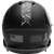 Pittsburgh Steelers NFL Salute to Service Version 5 Black Riddell Mini Speed Football Helmet Back Image