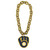 Milwaukee Brewers MLB Fan Chain 10 Inch 3D Foam Necklace Gold