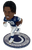 Jonathan Taylor Indianapolis Colts Mini Bighead 5" Bobblehead Bobble Head Doll