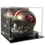 DELUXE FULL SIZE FOOTBALL HELMET DISPLAY with product inside