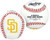 San Diego Padres Rawlings "The Original" Team Logo Baseball