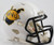 West Virginia Mountaineers Alternate White 2013 Revolution SPEED Mini Helmet