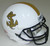Navy Midshipmen Alternate White Schutt Mini Authentic Football Helmet