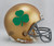 Notre Dame Fighting Irish Shamrock Clover NCAA Riddell Mini Helmet