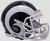 Los Angeles Rams 2017 Logo Revolution Speed Mini Helmet