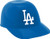 Los Angeles Dodgers MLB 8oz Snack Size / Ice Cream Mini Baseball Helmets - Quantity 6
