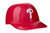 Philadelphia Phillies MLB 8oz Snack Size / Ice Cream Mini Baseball Helmets - Quantity 10