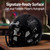 Matte Black Blank Riddell Revolution SPEED Mini Football Helmet