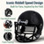 Matte Black Blank Riddell Revolution SPEED Mini Football Helmet