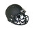 Matte Black Blank Riddell Revolution SPEED Mini Football Helmet