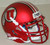 Utah Utes Satin Red Alternate 16 Schutt Mini Authentic Football Helmet