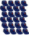 New York Mets MLB 8oz Snack Size / Ice Cream Mini Baseball Helmets - Quantity 24