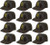 San Diego Padres MLB 8oz Snack Size / Ice Cream Mini Baseball Helmets - Quantity 12