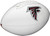 Atlanta Falcons Full Size Official NFL Autograph Signature Series White Panel Football by Wilson