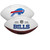 Buffalo Bills Full Size Official NFL Autograph Signature Series White Panel Football by Wilson