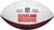 Cleveland Browns Full Size Official NFL Autograph Signature Series White Panel Football by Wilson
