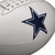 Dallas Cowboys Full Size Official NFL Autograph Signature Series White Panel Football by Wilson