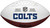 Indianapolis Colts Full Size Official NFL Autograph Signature Series White Panel Football by Wilson