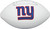 New York Giants Full Size Official NFL Autograph Signature Series White Panel Football by Wilson