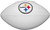 Pittsburgh Steelers Full Size Official NFL Autograph Signature Series White Panel Football by Wilson