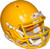 Green Bay Gold with Yellow Mask Blank Riddell Revolution SPEED Mini Football Helmet