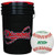 Diamond 6-Gallon Bucket with 30 Diamond DOL-1 HS NFHS Leather Baseballs