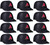 Arizona Diamondbacks MLB 8oz Snack Size / Ice Cream Mini Baseball Helmets - Quantity 12