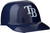 Tampa Bay Rays MLB 8oz Snack Size / Ice Cream Mini Baseball Helmets - Quantity 12