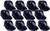 Tampa Bay Rays MLB 8oz Snack Size / Ice Cream Mini Baseball Helmets - Quantity 12