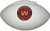 Washington Football Team Logo Full Size Official NFL Autograph Signature Series White Panel Football by Wilson