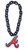 Atlanta Braves MLB Fan Chain 10 Inch 3D Foam Magnet Necklace Navy