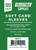 Soft Penny Card Sleeves 2,500 SOFT SLEEVES (25 PACKS)