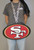 San Francisco 49ers BIG LOGO 3D Fan Chain Foam Necklace