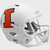 Illinois Fighting Illini White Riddell Speed Replica Full Size Football Helmet