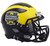 Michigan Wolverines College Football Playoff 2023 National Champions Revolution Speed Mini Football Helmet Image