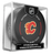Calgary Flames Current NHL Official Game Hockey Puck In Cube