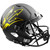 Arizona State Sun Devils Satin Black NCAA Riddell Full Size Replica Speed Football Helmet