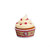 San Francisco 49ers NFL Baking Cups for CupCakes - 50 Pack - Cupcake Holders Liners
